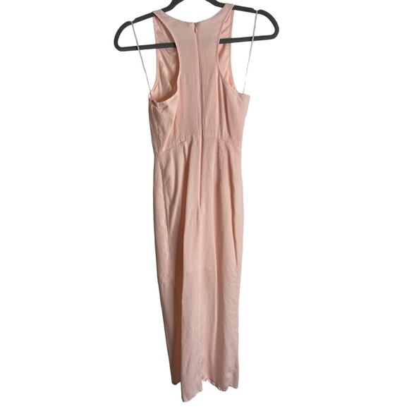 Yumi Kim Astoria Tulip Hem Midi Dress Racerback Sleeveless Light Pink Size XS - Picture 9 of 12